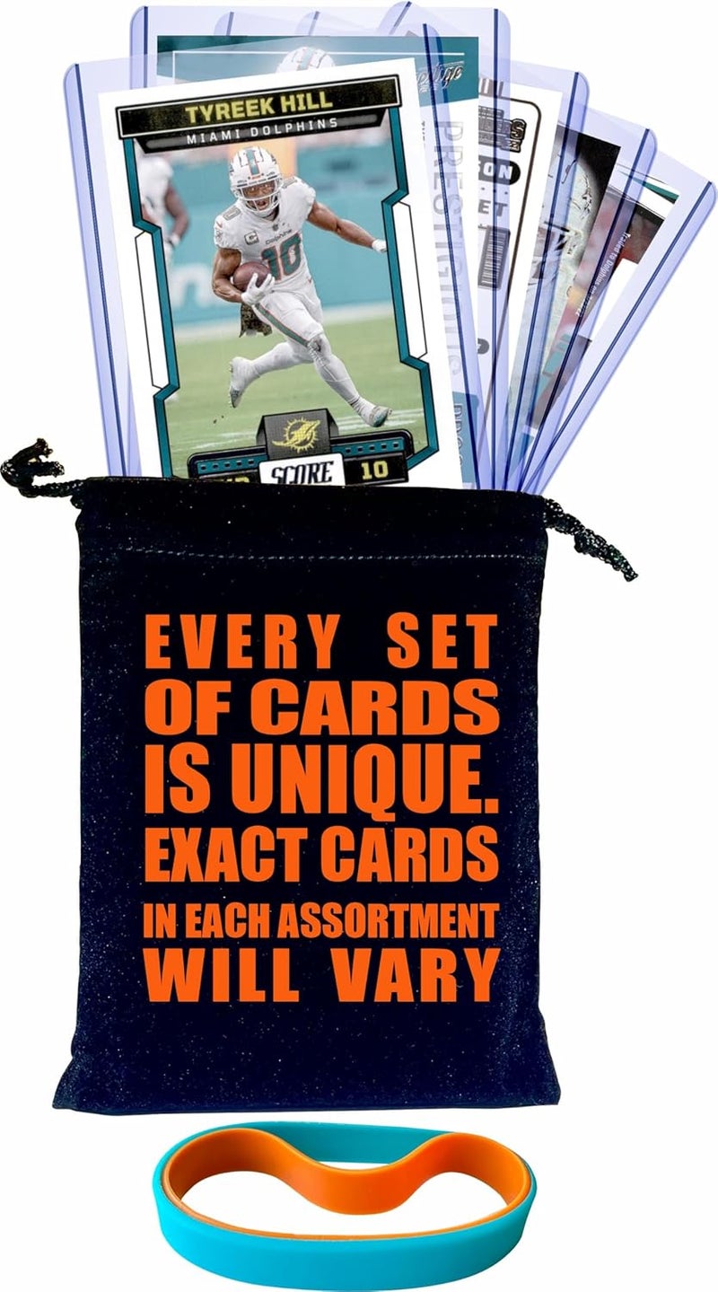 Chaser Tyreek Hill (5) Assorted Football Cards Gift Pack - Dolphins, Chiefs Trading Cards - Image 5